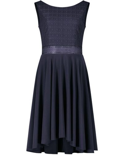 VM VERA MONT Sommerkleid Kleid Kurz ohne Arm - Blau