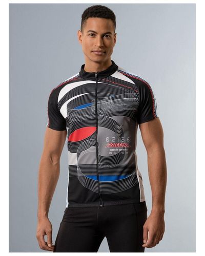 Trigema T-Shirt Fahrradjacke aus atmungsaktivem Material (1-tlg) - Grau