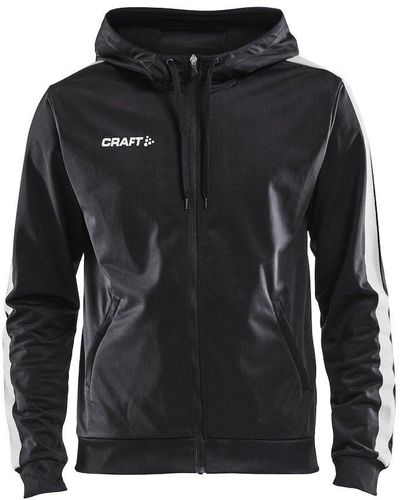 C.r.a.f.t Sweatshirt Pro Control Hood Jacket - Schwarz