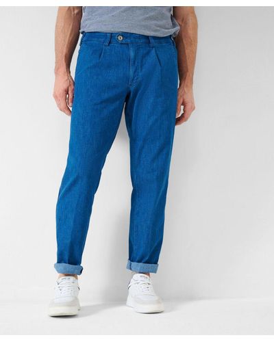 EUREX by BRAX Bequeme Jeans Style MIKE - Blau