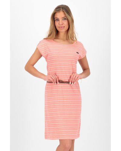 Alife & Kickin Jerseykleid Kleid ElliAK Z ocean coral - Pink