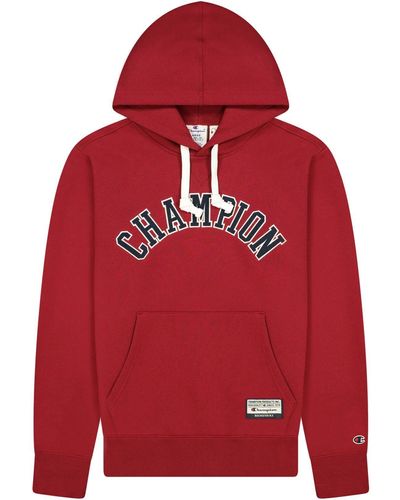 Champion Hoodie Kapuzenpullover Hooded Sweatshirt 216569 - Rot