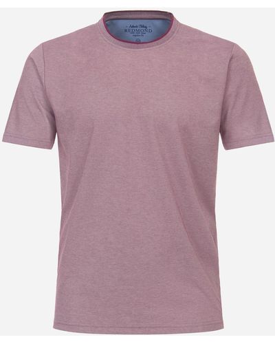Redmond T-Shirt 231930650 pflegeleicht - Lila