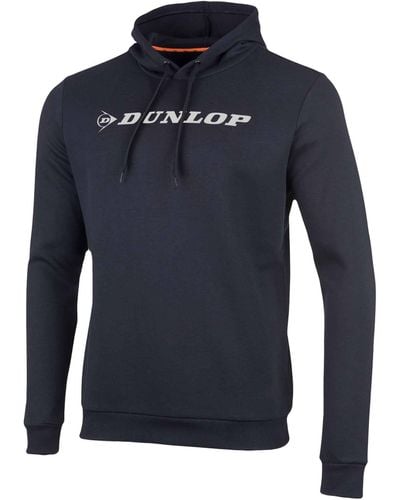 Dunlop Sweatshirt ESSENTIALS BASIC SWEAT HOODY (1-tlg) - Blau