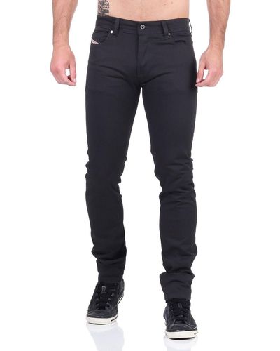 DIESEL Skinny-fit-Jeans R-TROXER-A 5-Pocket-Style - Blau