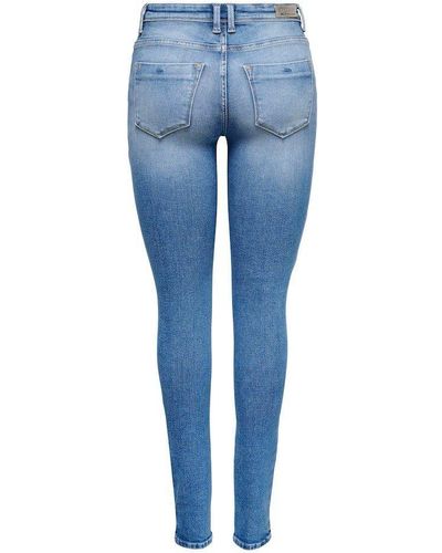 ONLY Slim-fit-Jeans ONLSHAPE REG SK DNM REA768 NOOS - Blau