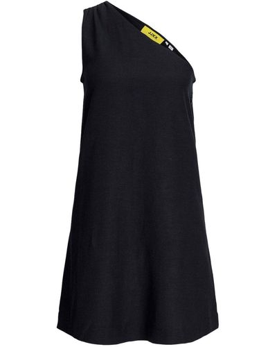 Jack & Jones Minikleid JXANNIKA ONE SHOULD. LINEN BLE DRES - Blau