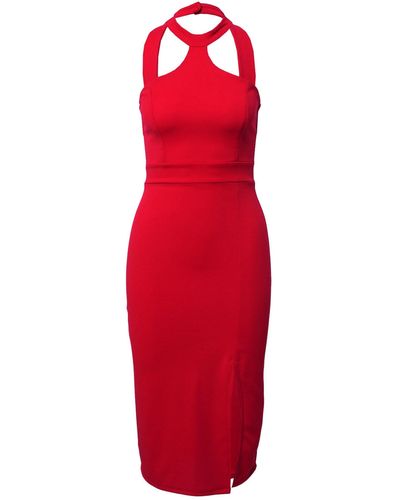 Wal-G Cocktailkleid LEXI (1-tlg) Cut-Outs - Rot