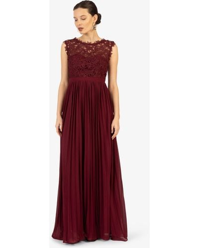 Kraimod Abendkleid aus hochwertigem Polyester Material - Rot