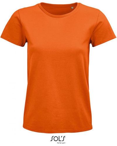 Sol's Rundhalsshirt , Pioneer Women T-Shirt, Jersey 175 - Orange