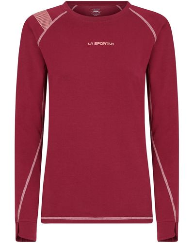 La Sportiva Langarmshirt W Futura Long Sleeve - Rot