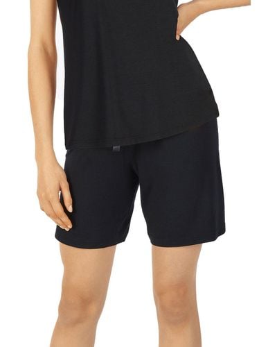 NINA VON C Homewearpants Bermuda Loungewear Modal (Stück, 1-tlg) - Schwarz
