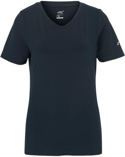 JOY sportswear T- V-Neck Shirt NAOMI - Blau