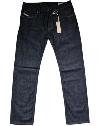 DIESEL Gerade Jeans Waykee 0088Z (Regular Straight, Tiefdunkelblau 100% Baumwolle) 5-Pocket-Style