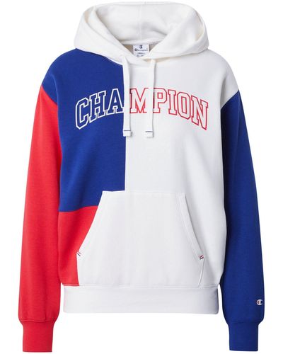 Champion Sweatshirt Legacy (1-tlg) Plain/ohne Details - Blau