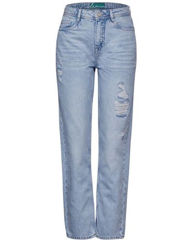 Street One Bequeme / Da.Jeans / Style Denim-Modern Straight,ca - Blau