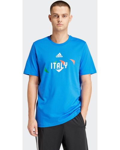 adidas Originals T-Shirt ITALY TEE - Blau