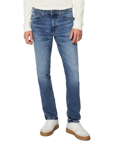 Marc O' Polo Slim-fit-Jeans aus elastischem Bio-Baumwolle-Mix - Blau
