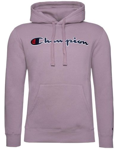 Champion Sweatshirt Hooded - Lila