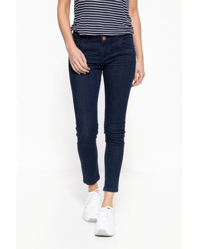 ATT Jeans ATT --Jeans Leoni im femininen Slim Fit - Blau