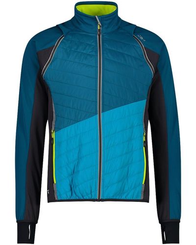 CMP Funktionsjacke Jacket with detachable Sleeves mit leichter Wattierung und abnehmbaren Ärmeln - Blau