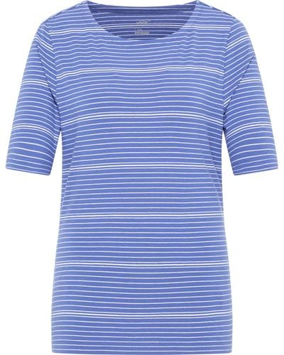 JOY sportswear T-Shirt Rundhalsshirt SADIE - Blau