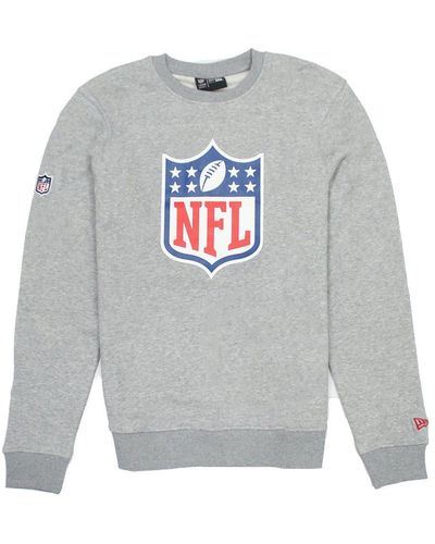 KTZ Sweater NFL Logo (1-tlg) - Grau