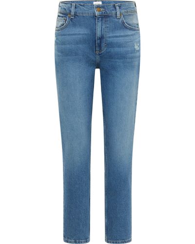 Mustang Fit-Jeans Style Brooks Relaxed Slim - Blau