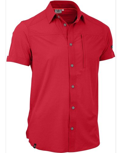 Maul Sport ® Outdoorhemd Hemd Veniv 4XT - Rot