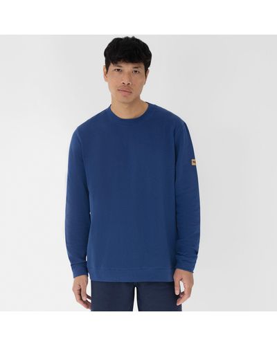 Tao Comme Des Garçons Sweater Freizeitlongsleeve HENRIK (1-tlg) - Blau
