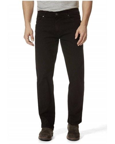Stooker Men 5-Pocket-Jeans uni (1-tlg) - Schwarz