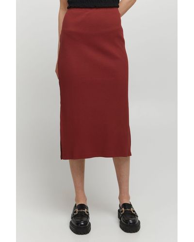 B.Young Bleistiftrock BYPOLINA SKIRT -20811627 - Rot