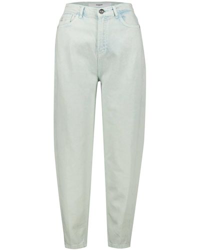 Goldgarn 5-Pocket- Jeans NECKARSTADT Mom Fit 7/8-Länge (1-tlg) - Grau
