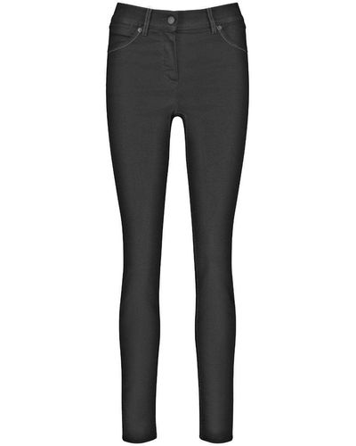 Gerry Weber 5-Pocket-Jeans SKINNY FIT4ME 92391-67953 black denim (12800) 36 - Schwarz
