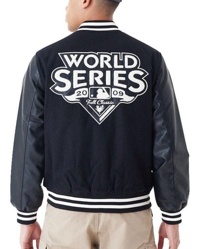 KTZ Collegejacke Varsity College WORLD SERIES NY Yankees - Blau