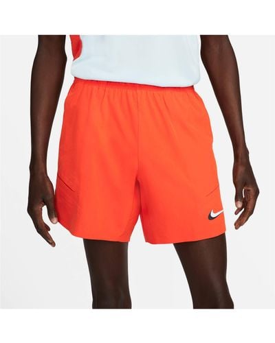 Nike Tennisshort Tennisshorts SLAM (1-tlg) - Rot