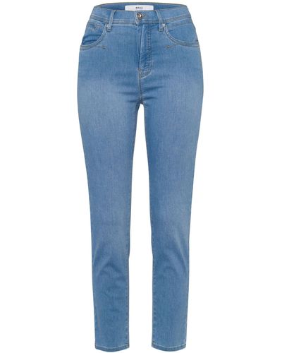 Brax 5-Pocket-Hose Jeans STYLE MARY S Slim Fit (1-tlg) - Blau