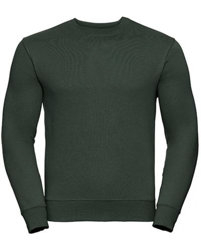 Russell Authentic Sweatshirt / Luxuriöses, 3-lagiges Material - Grün