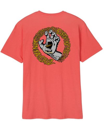 Santa Cruz T-Shirt Screaming 50, G L - Pink