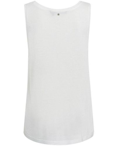 MARC AUREL T-Shirt offwhite regular fit (1-tlg) - Weiß