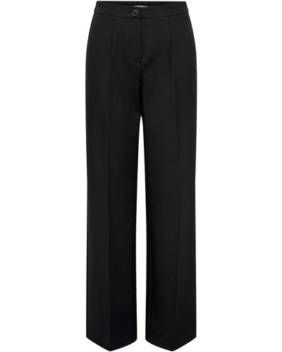 ONLY Stoffhose ONLLUCY-LAURA MW Blau PINTUCK Lyst DE | in NOOS WIDE PANT