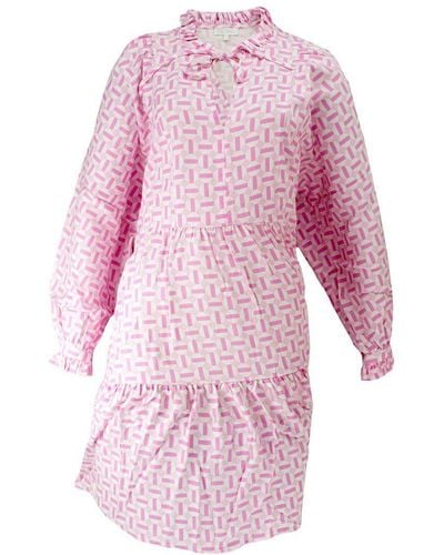 Better Rich W51252300 Kleid mit Muster Sommerkleid Hollywood - Pink
