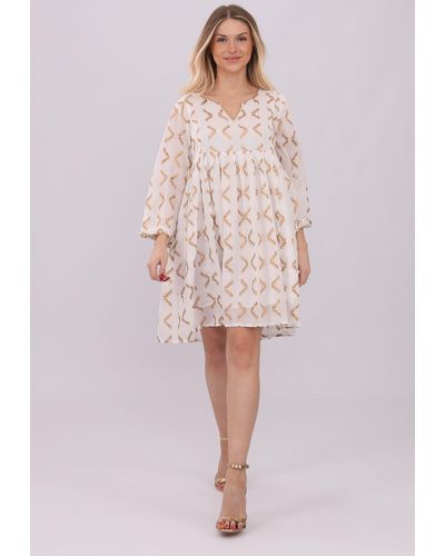 YC Fashion & Style Minikleid Sommerkleid - Weiß