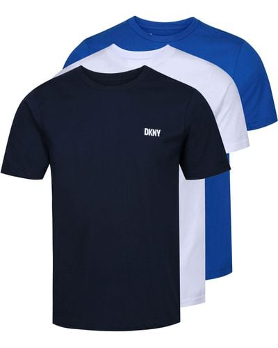 DKNY T-Shirt GIANTS - Blau