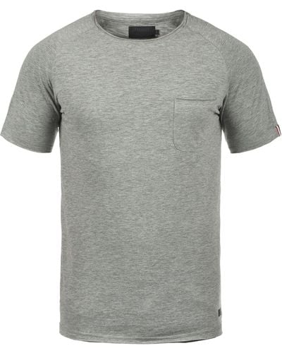 Produkt Rundhalsshirt Xora Kurzarmshirt mit Brusttasche - Grau