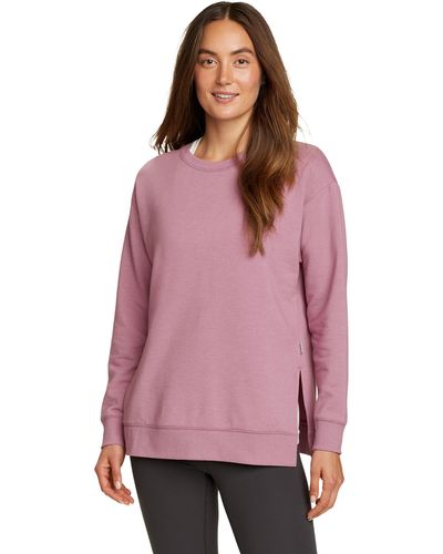 Eddie Bauer Motion Cozy Sweatshirt-Tunika - Pink