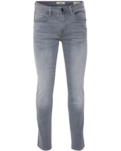Blend Slim Jeans Denim Pants JET FIT MULTIFLEX (1-tlg) 4038 in Grau-2 - Blau