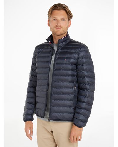 Tommy Hilfiger Steppjacke CORE PACKABLE RECYCLED JACKET - Blau