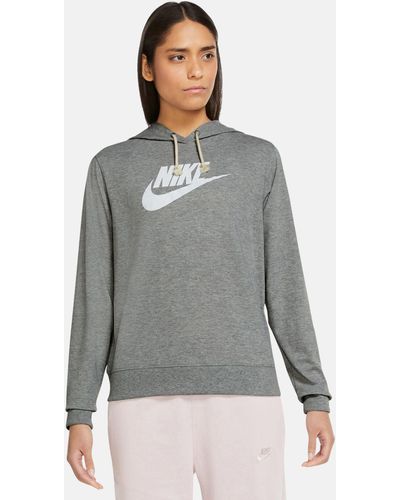 Nike Sweatshirt Gym Vntg Easy (1-tlg) - Grau
