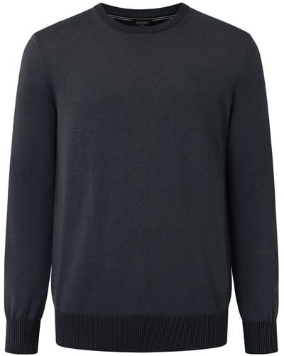 Joop! Strickpullover Barlo (1-tlg) - Blau